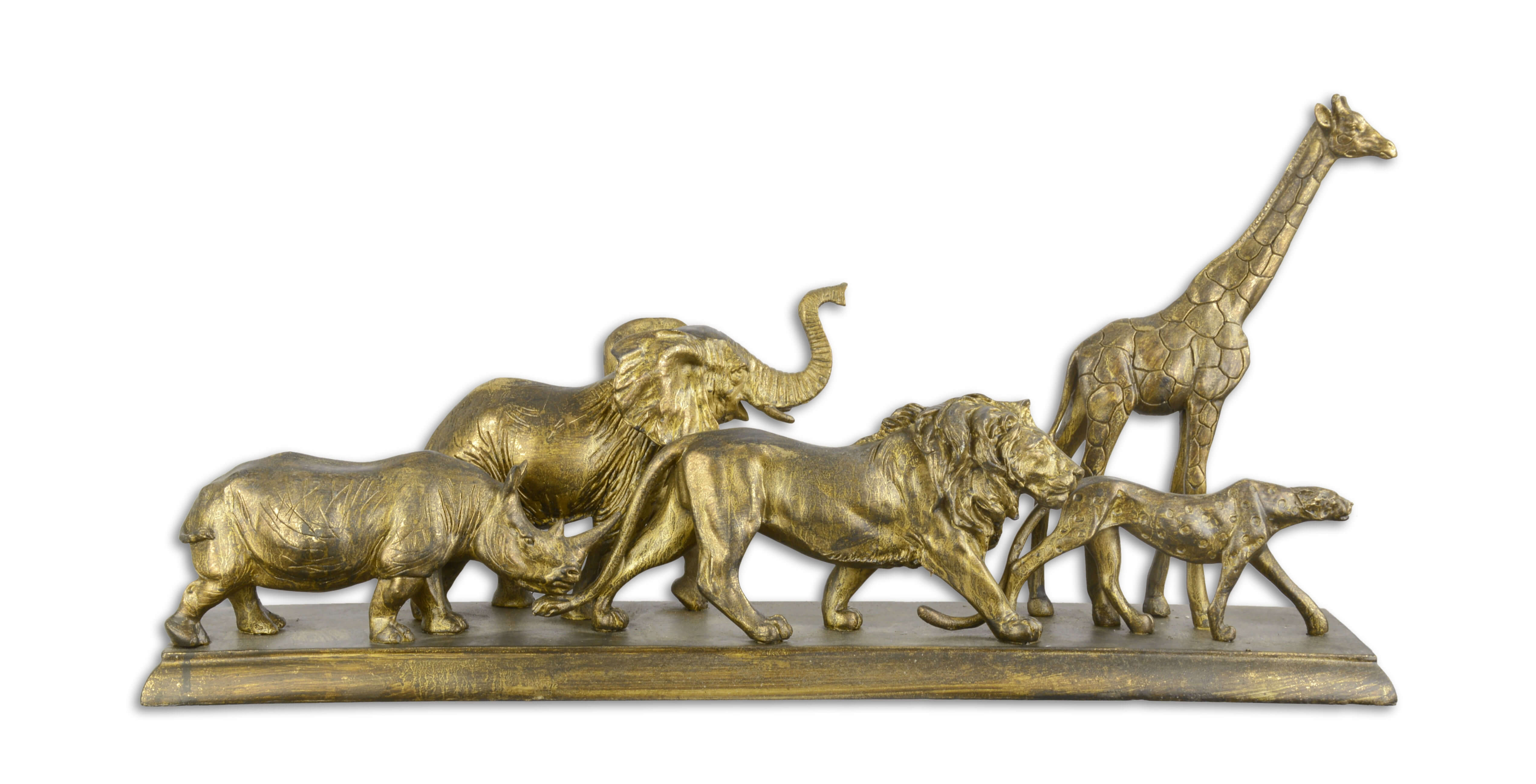 Bronze, Löwe, Schwein, Dinosaurier, Figur
