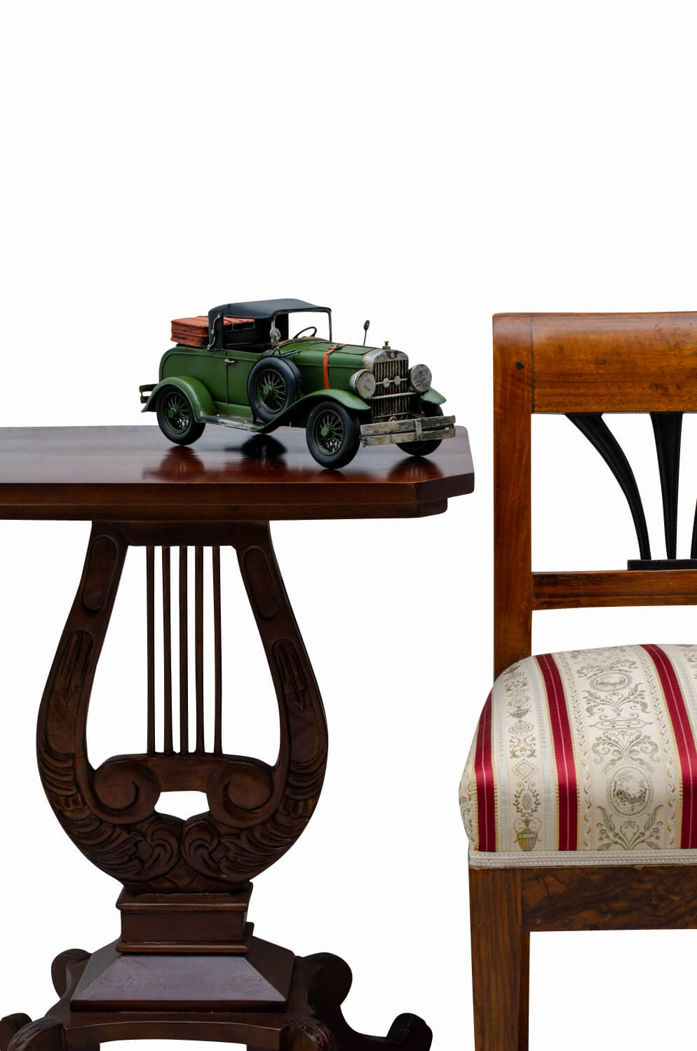 Modellauto Oldtimer Nostalgie Blech Metall Auto Modell Antik-Stil - 34cm