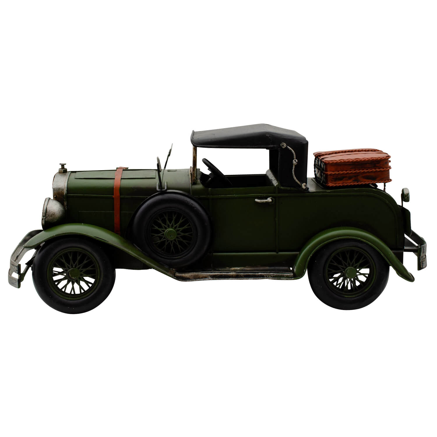 Modellauto Oldtimer Nostalgie Blech Metall Auto Modell Antik-Stil - 34cm