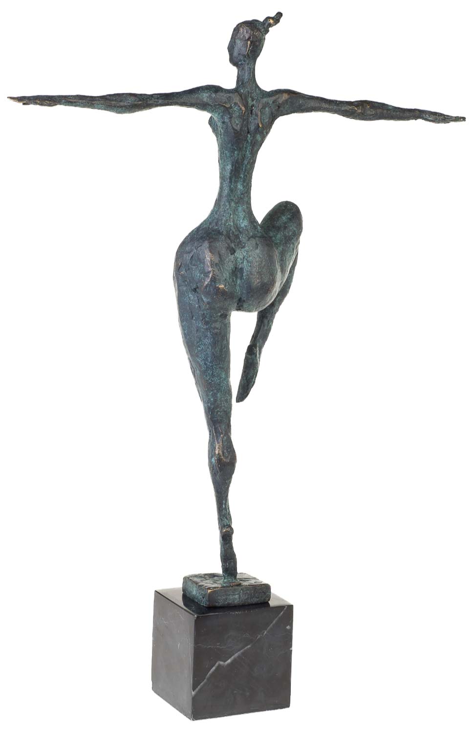 Bronzeskulptur Erotik erotische Kunst im Antik-Stil Bronze Figur Statue 52cm