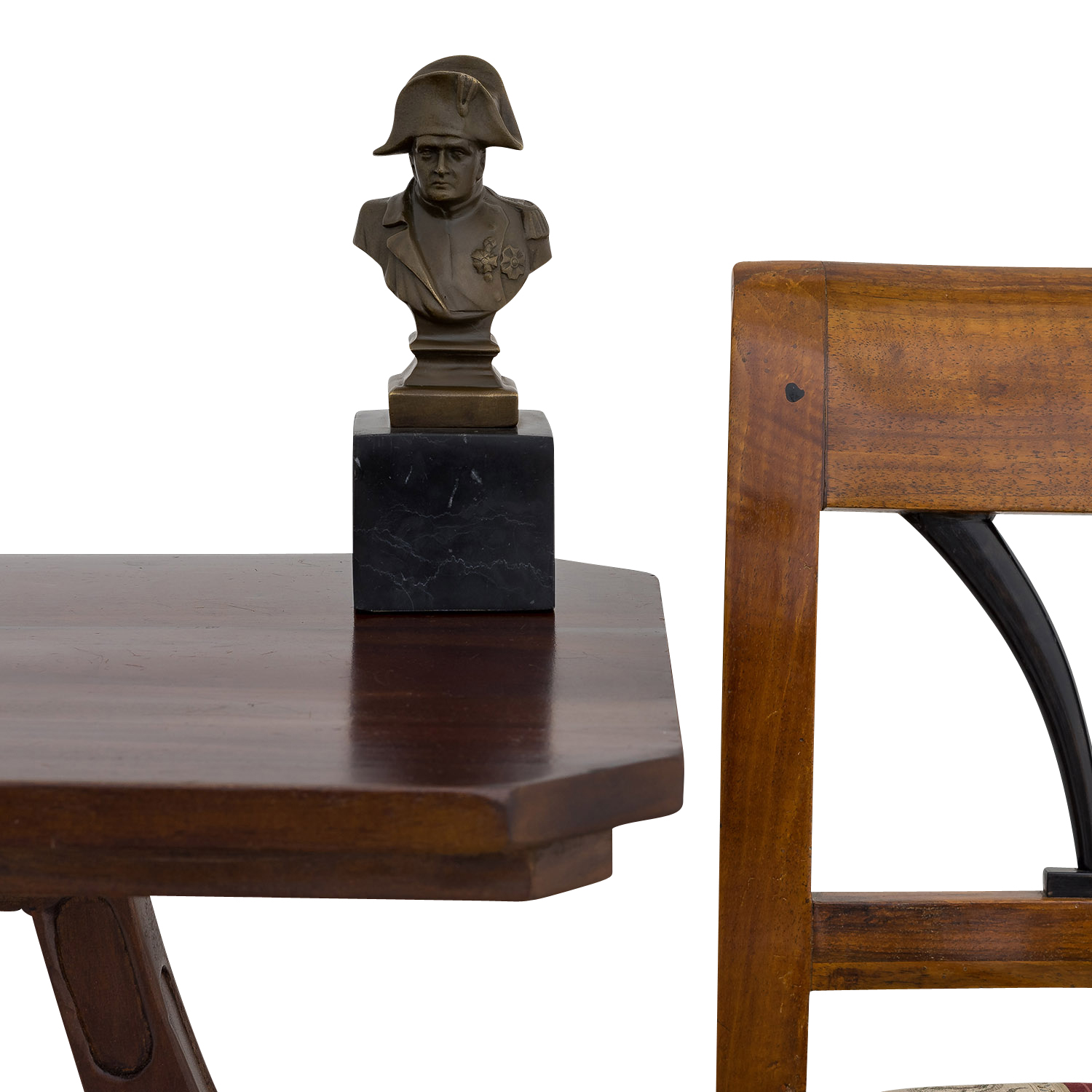 Bronzeskulptur Büste Kaiser Napoleon Antik-Stil Bronze Figur Statue 20cm