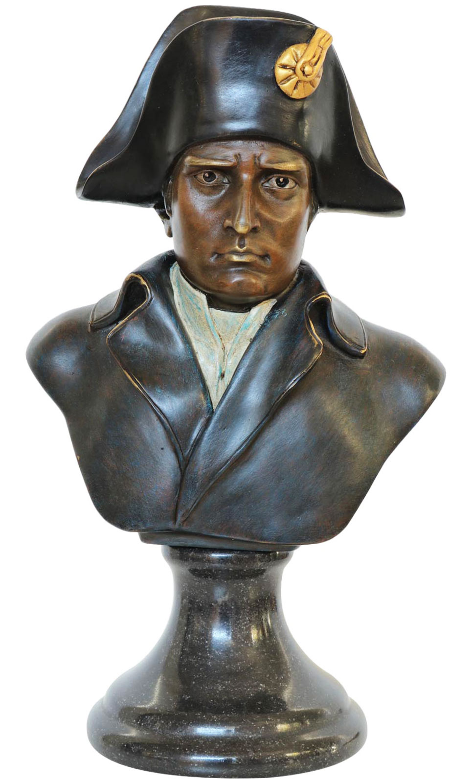 Bronzeskulptur Napoleon im Antik-Stil Bronze Figur Statue - 25cm