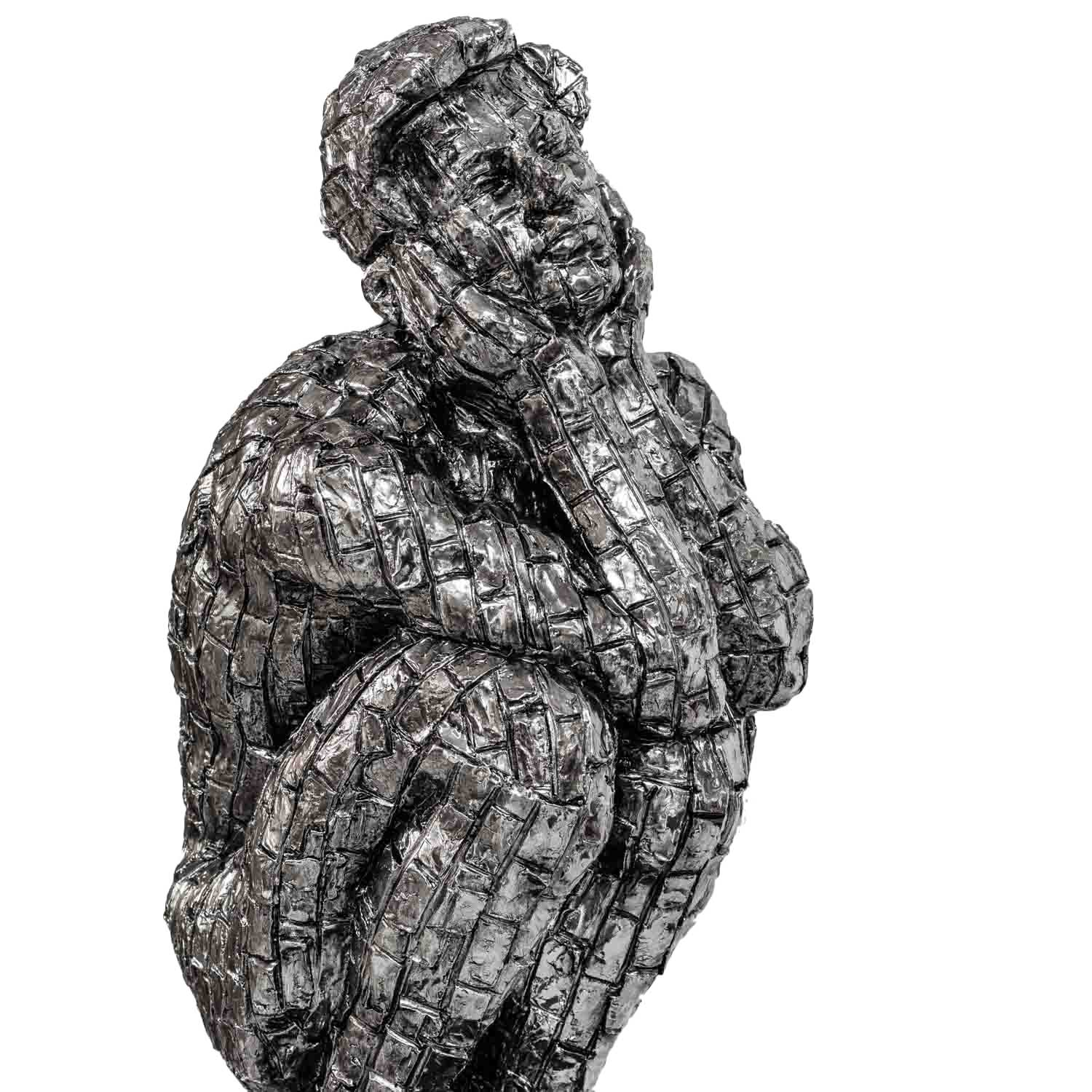 Skulptur Mann Figur Kunst Dekoration Antik-Stil - 35cm