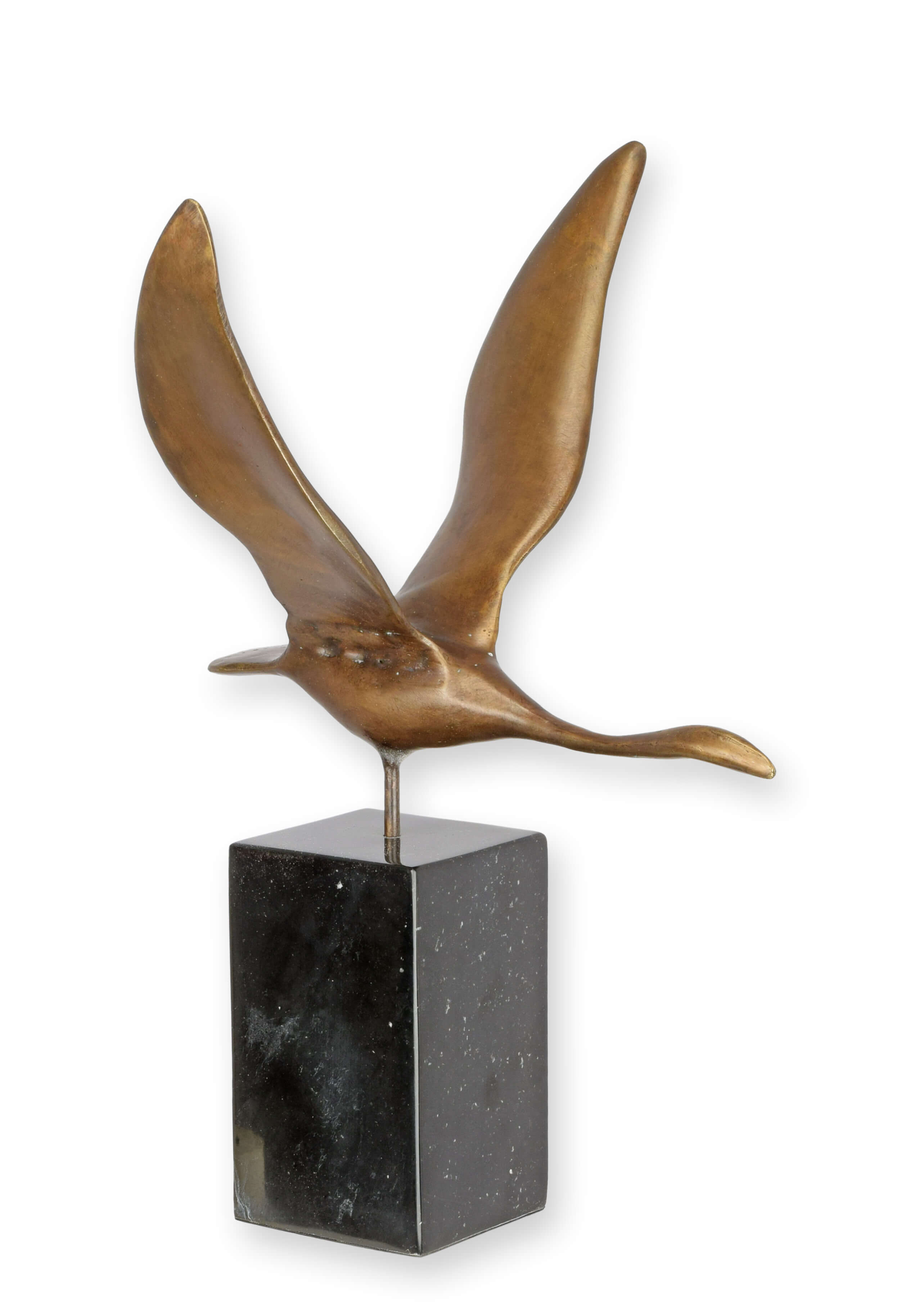 Vogelfigur, Bronze, Ständer, Marmor, Skulptur
