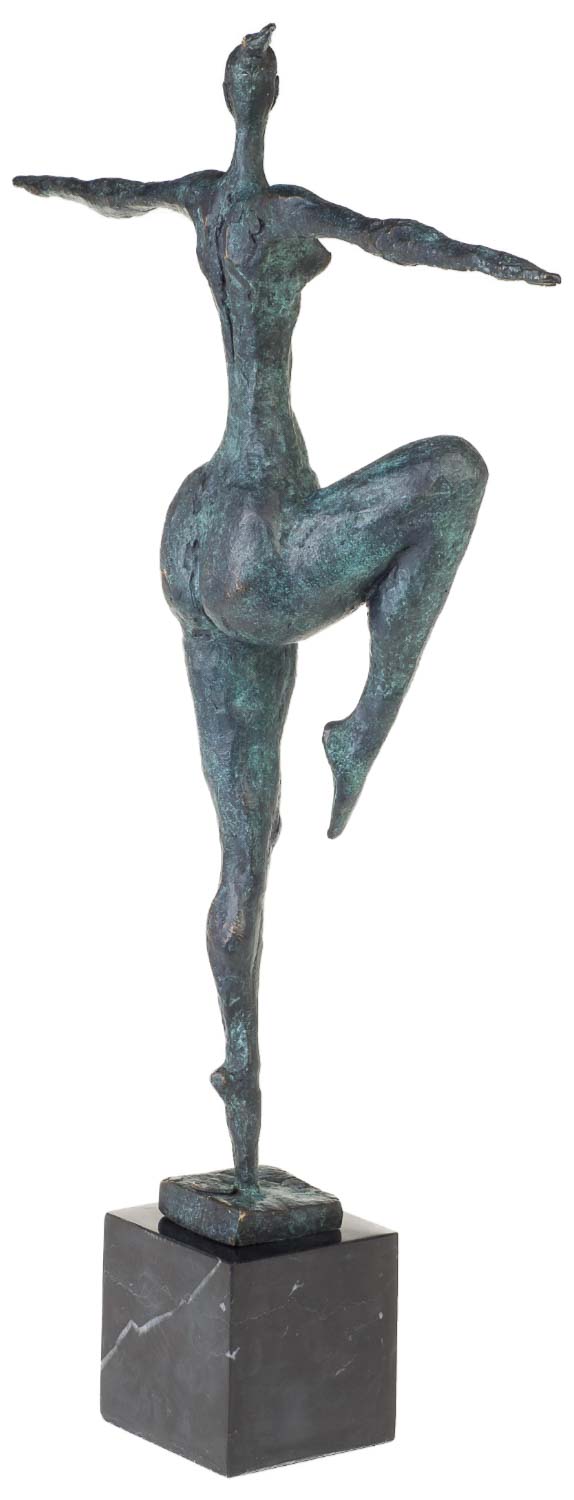 Bronzeskulptur Erotik erotische Kunst im Antik-Stil Bronze Figur Statue 52cm