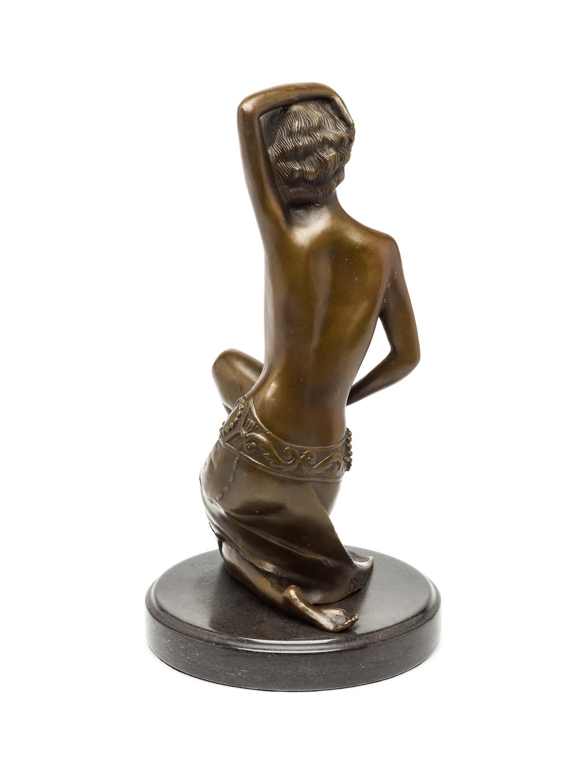Bronzeskulptur Tänzerin Artdeco erotische Kunst 30cm Skulptur Bronze 