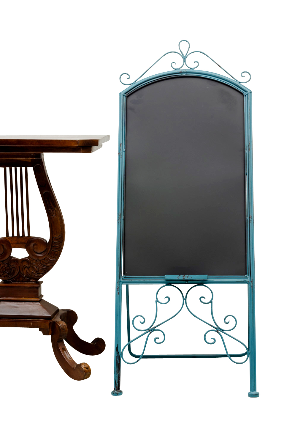 Werbetafel Kreidetafel Restaurant Eisen Standtafel Aufsteller Kundenstopper b