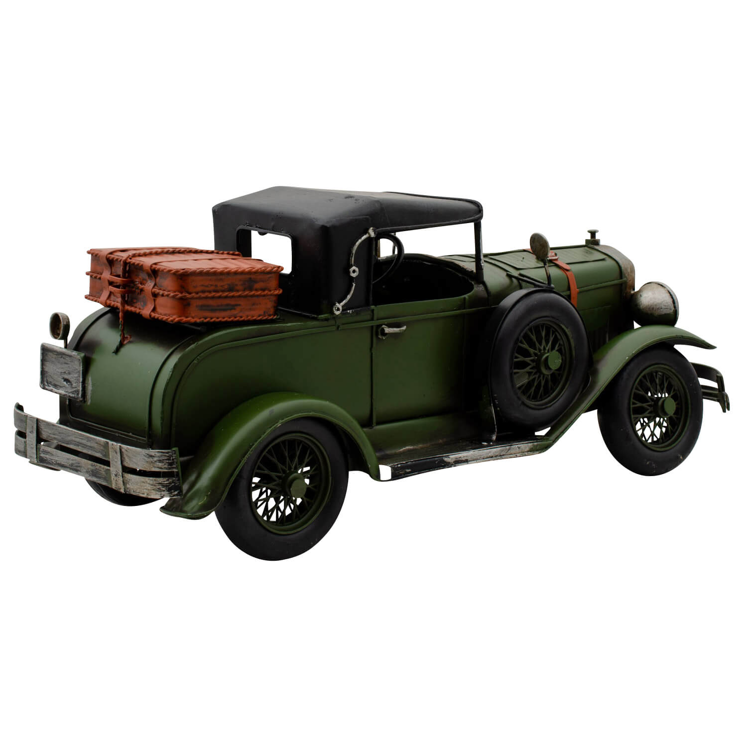 Modellauto Oldtimer Nostalgie Blech Metall Auto Modell Antik-Stil - 34cm