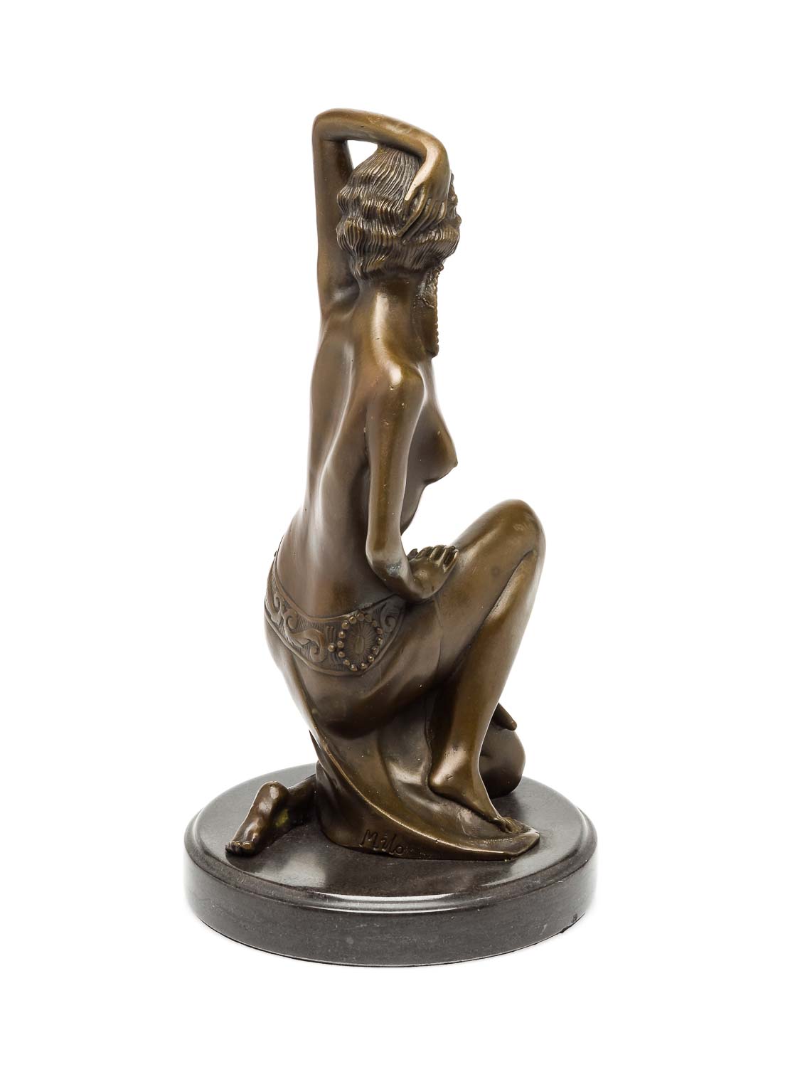 Bronzeskulptur Tänzerin Artdeco erotische Kunst 30cm Skulptur Bronze 