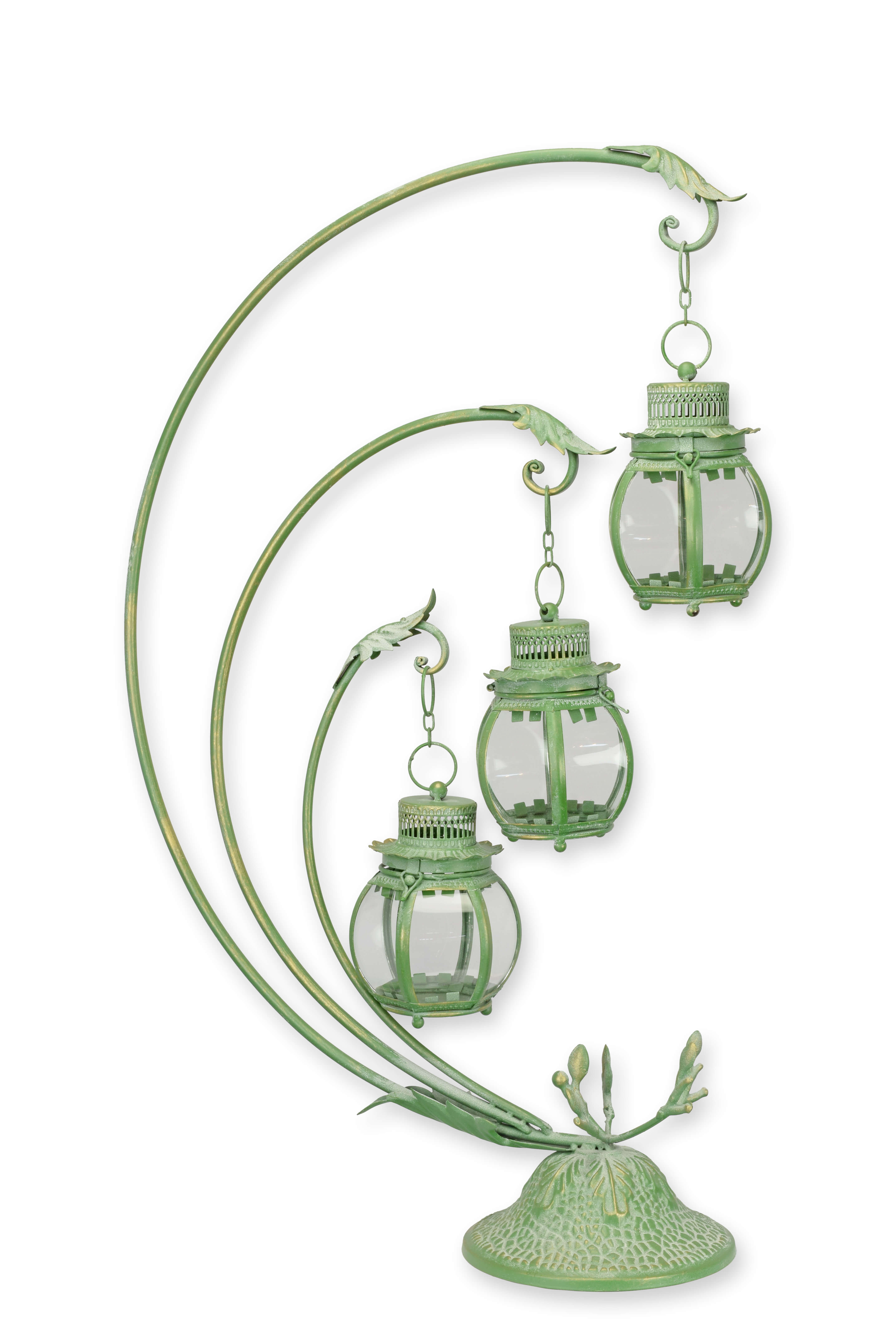 Lampen, Laterne, Gartenlampe, Grün, Standleuchte