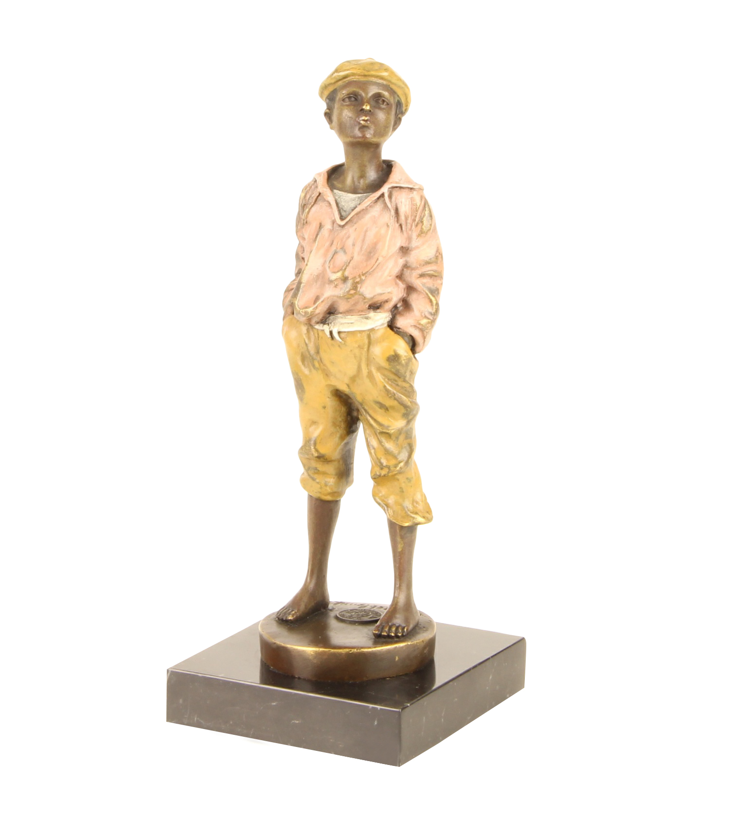 Scultura in bronzo dopo Szczeblewski figurare replica copia