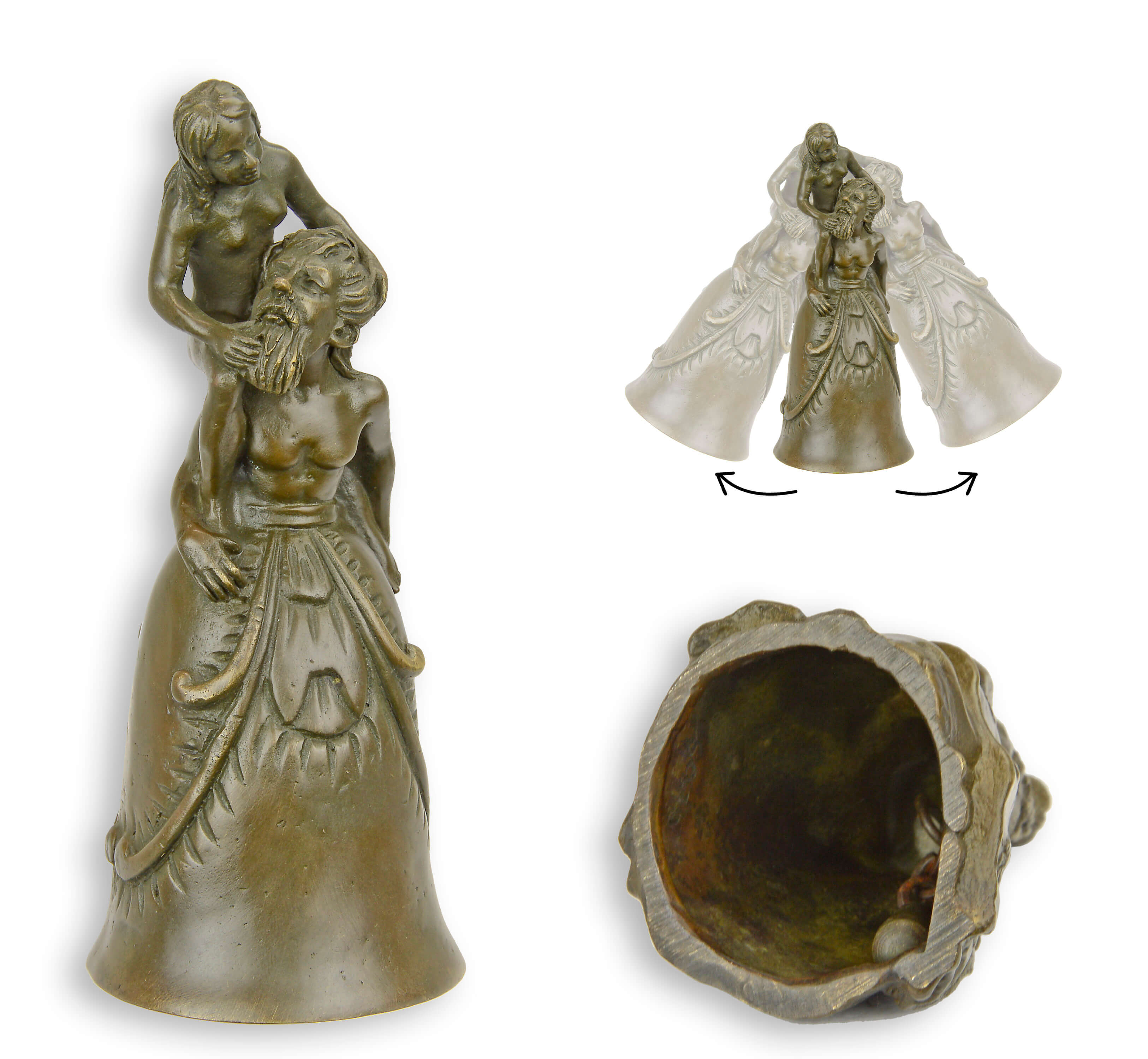 Bronze, Figur, Person