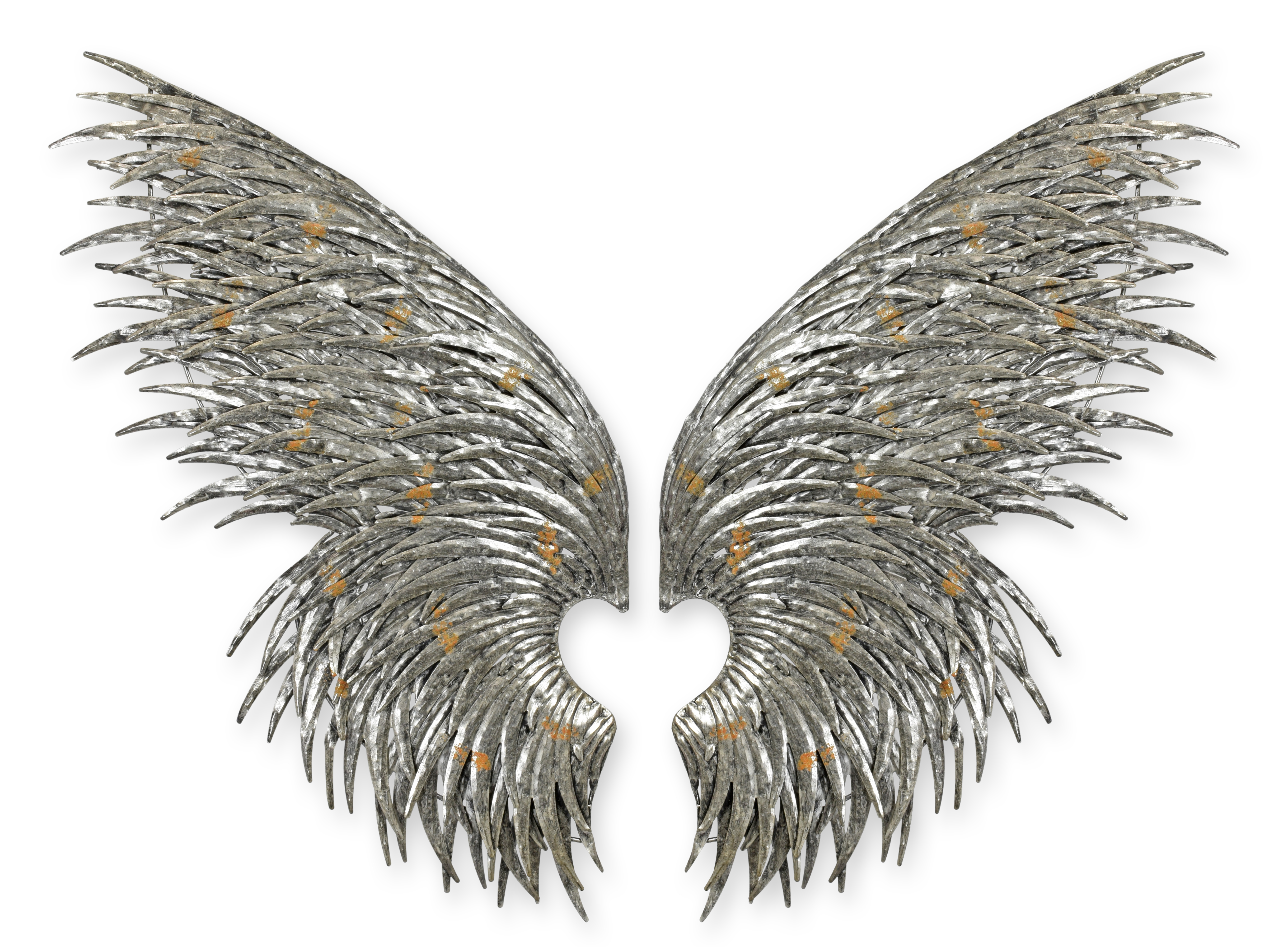 Un paio di ali d'angelo da appendere al muro replica design retrò decorazione